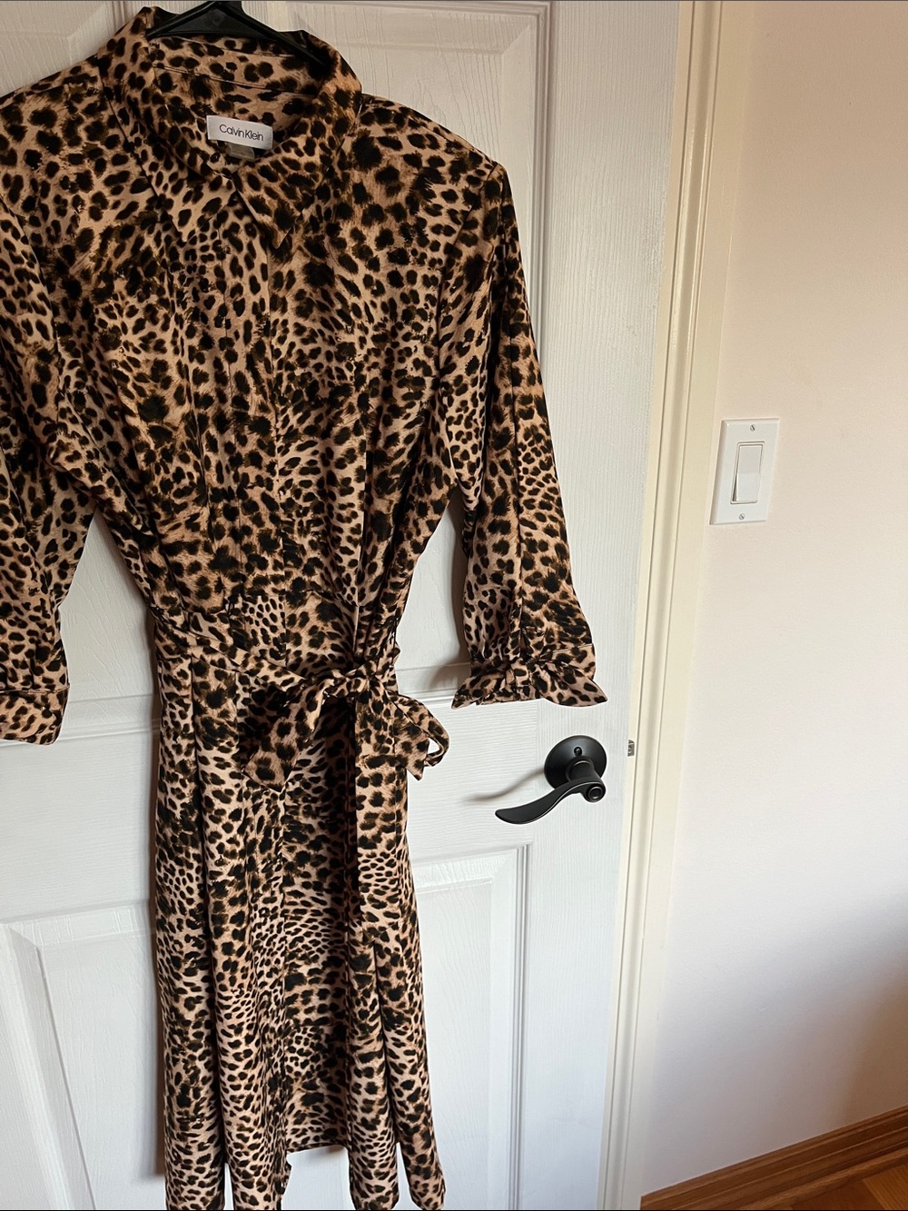 Leopard Print Long Garment